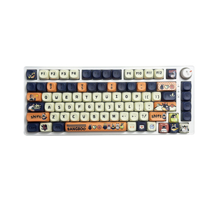 邦布MOA高颜值五面热升华键帽100+可爱主题机械键盘配件礼物可爱