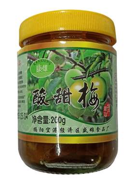 酸甜梅潮汕普宁开胃梅孕妇零食