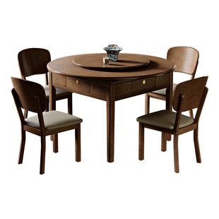 可伸缩圆桌麻将桌两用餐桌家用一体实木麻将机全自动过山车