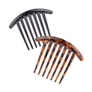 LATATA发夹法式盘发神器插梳高颅顶蓬松后脑勺刘海碎发整理发梳