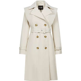 【鹅绒】波司登女长款经典收腰显瘦外套高级时尚气质风衣厚羽绒服