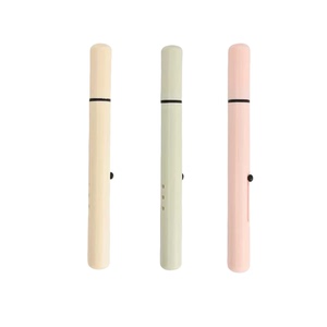 二合一双头唇刷硅胶带盖化妆刷