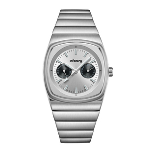 INFANTRY鹰轰好望角手表男时尚百搭不锈钢表带防水表生日礼物
