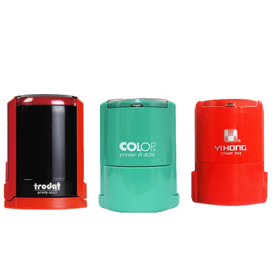 自动按压式回墨印章翻斗卓达刻章