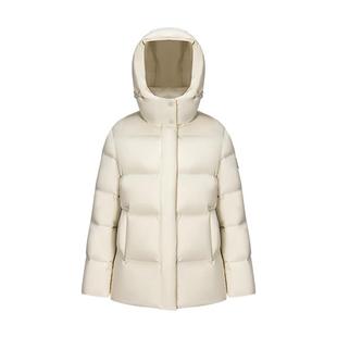 美力城羽绒服女2025新款收腰显瘦冬季外套户外抗寒百搭鹅绒服019