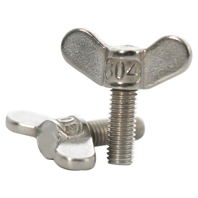 元宝手拧螺丝焊接304/316不锈钢蝶形螺丝蝴蝶型螺栓M6M8M10M12M16