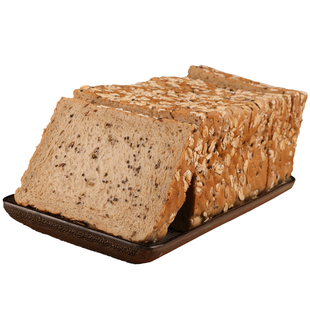 奇亚籽全麦面包黑麦吐司早餐整箱减0低脂非无糖肥代餐饱腹零食品