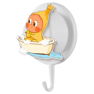 星星人挂钩墙洞装饰盖水管出水口遮丑堵头盖帽墙体洞粘贴装饰粘钩