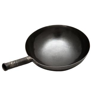 章丘铁锅官方旗舰店正品臻三环手工锻打铁锅炒锅不易粘锅家用炒锅