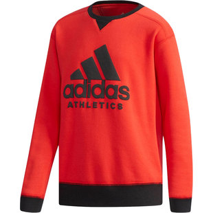 Adidas/阿迪达斯正品当季新款男童B SI FL TC CR卫衣套头衫EC9227