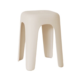 凳子家用结实耐用轻奢高级简约可叠放凳客厅餐厅成人备用塑料胶凳