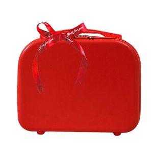 新生婴儿礼盒新生的儿见面礼衣服连体衣棉服冬季过年拜年服女宝宝