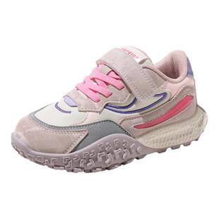 abckids女童鞋2026春季新款透气儿童软底休闲鞋男童中大童运动鞋