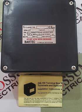 BARTECGB16010接线盒ATEXBaseefa07Atex0140X7W550V21A快速发货