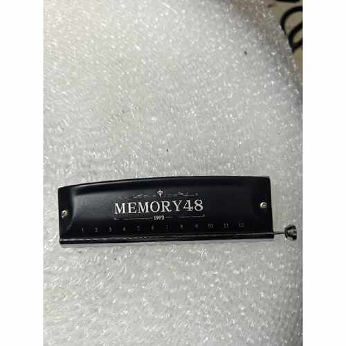 溢价-NVVAS MEMORY48口琴，12孔半音阶，成色还可以，