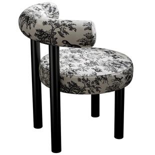 梳妆台化妆凳子轻奢高级感化妆椅网红美甲椅女生卧室现代简约凳子