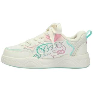 【商场同款】361°童鞋女童儿童板鞋2025年春季新款中大童鞋子