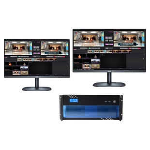 赛天鹰4K真三维虚拟演播室系统定制融媒体制作无轨跟踪直播录制