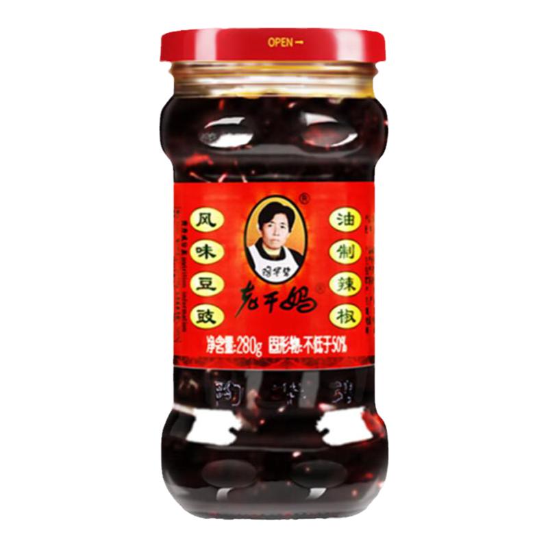 【官方企业店】老干妈风味豆豉贵州特产油辣椒香辣调料拌饭拌面酱