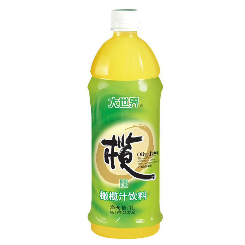 福建大世界橄榄汁饮料果汁整箱装