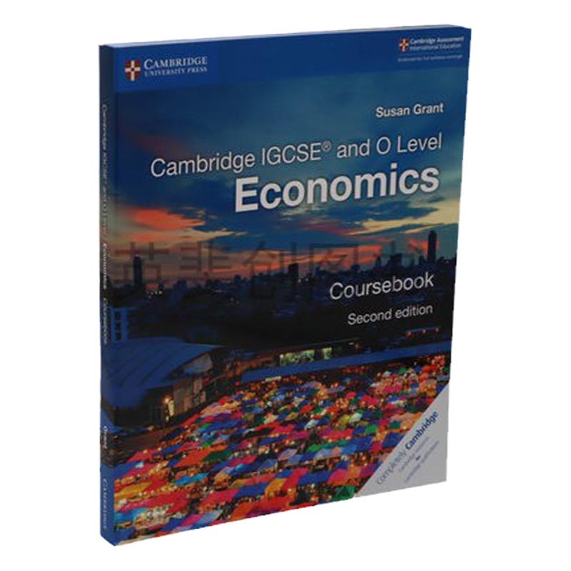 现货进口原版英国剑桥大学出版社 Cambridge IGCSE®and O Level Economics Coursebook IGCSE和0级经济学教科书第二版高教