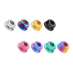 ONTi钛合金六角法兰螺母M6M8M10X1.25/1.5小牛电动车改装TC4螺帽