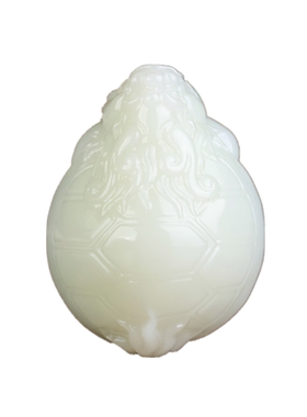 和田玉籽料龙龟手把件