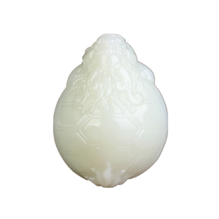 和田玉籽料龙龟手把件新疆玉器长寿龙头龟玉石挂件把玩件天然