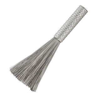 商用不锈钢锅刷长柄钢丝刷把清洁神器厨房洗锅刷子饭店专用钢丝球