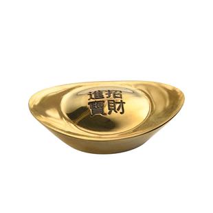 实心黄铜镇尺加重加厚文房四宝书法镇纸定制金属压纸石压书神器压单尺石镇子小摆件金属纸镇清仓压书条压单条