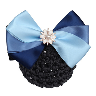 护士头花女职业发网医护人员专用网兜银行工作盘发头饰2026年新款