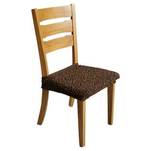 家用餐桌椅套罩万能椅子套全包四季通用高级感弧形弹力布椅套定制