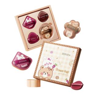 滋色软糯亲肤棉花糖粉扑礼盒装4枚套盒上妆不吃粉BB霜官方正品