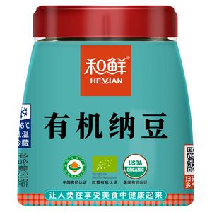 和鲜有机中式不拉丝纳豆豆类发酵轻食佐餐拌面饭烹饪调味速食318g