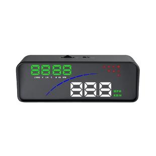 OBD多功能车载抬头仪表 改装液晶智能显示器转速水温表电压一体表