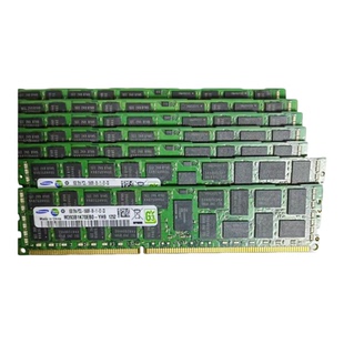 二手原装三星镁光8G 2RX4 PC3L-10600R DDR3 1333 REG服务器内存