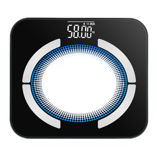 红檬智能家用人体秤母婴电子秤蓝牙健康充电测脂肪体脂称 促销款