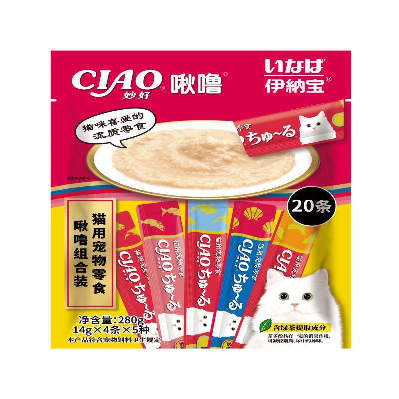 伊纳宝CIAO猫条整箱零食