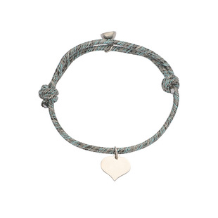 情侣一对手链磁吸球形配对闺蜜爱心吊牌米兰绳男女可调节编织手绳