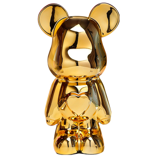 2026新款暴力熊存钱罐摆件大号储钱罐客厅电视柜轻奢高档家居装饰