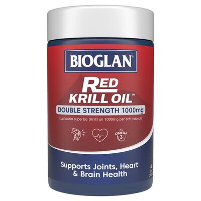 Bioglan红磷虾油心脑眼关节健康