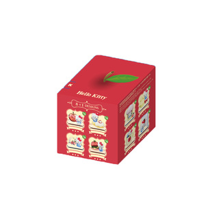 三丽鸥HelloKitty大苹果工坊系列微盒凯蒂猫盲盒摆件手办女生礼物