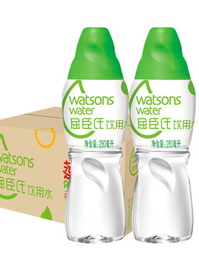 屈臣氏蒸馏水280ml*8瓶饮用水