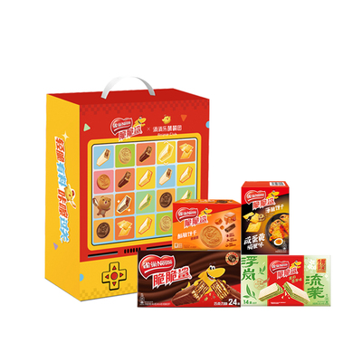 雀巢脆脆鲨威化饼干消消乐礼盒