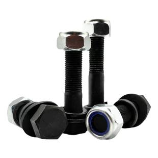 8.8级加长外六角螺丝钉防松螺母垫片套装 M18M20M22M24M27M30螺栓