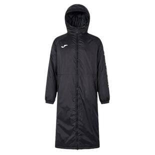 【支持印制】Joma荷马长款棉服冬季男士防风保暖连帽开衫训练运动