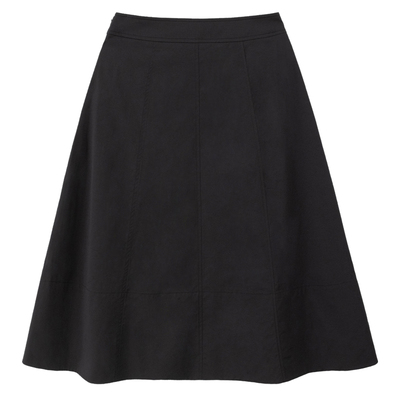 EAAH 韩国品牌 女装2026春夏通勤优雅风高腰车线设计半身裙中长裙