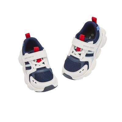 戴维贝拉男童运动鞋宝宝学步鞋子2026春季新款儿童老爹鞋抗菌鞋垫