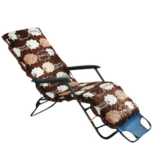 秋冬季加厚躺椅垫子海绵垫四季通用防滑家用可拆洗摇椅藤椅竹椅垫