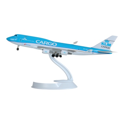 B747-400/KLM货机模型头可开